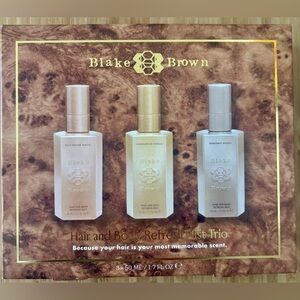 Blake Brown Hair and Body Refresh Mist Trio